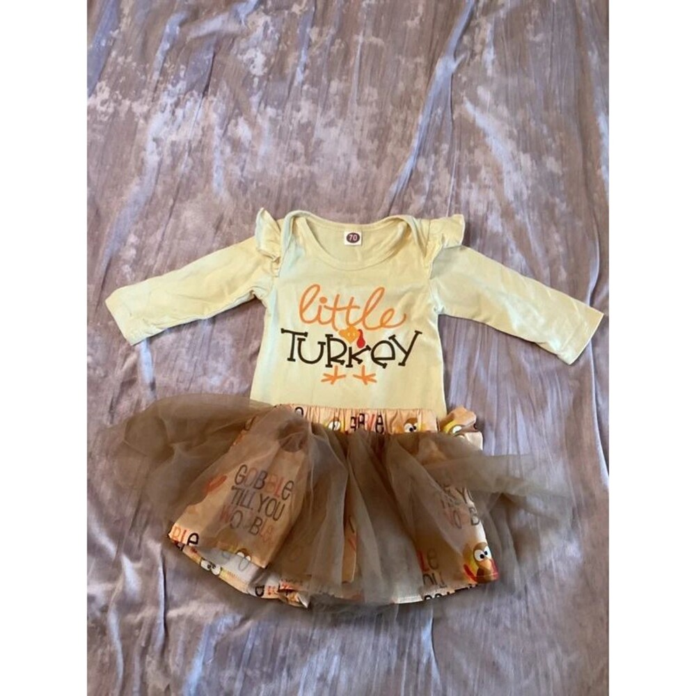 Thanksgiving infant 2 pc outfit